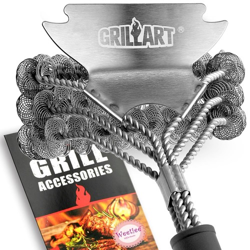 Grill brush and - grill,