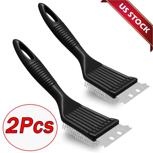 2pcs stainless steel bbq grill - stainless,