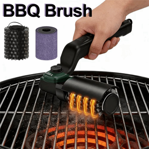Adjustable angle bbq cleaning - angle,