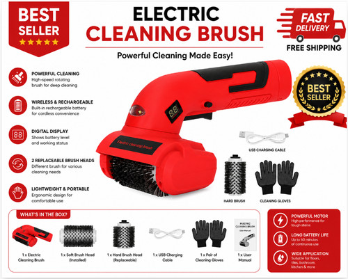 Electric bbq grill brush - bbq,