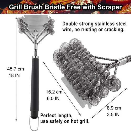 Bbq grill brush bristle - brush, free