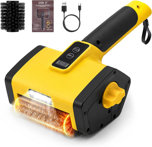 Electric bbq grill brush - grill,