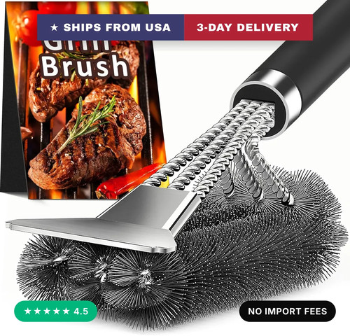 Tntor grill brush with - tntor,