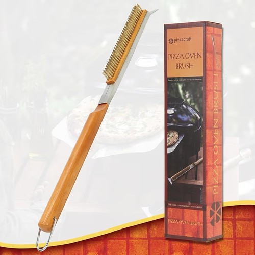 Pizza oven brush wooden - pizza, 22"