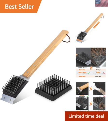 Versatile grill brush and - brush,