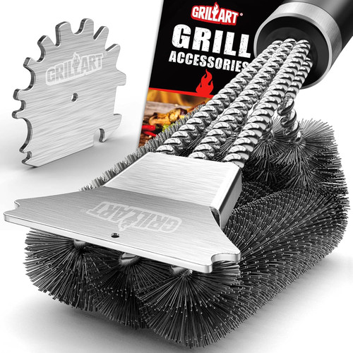 Grillart grill brush - grillart,