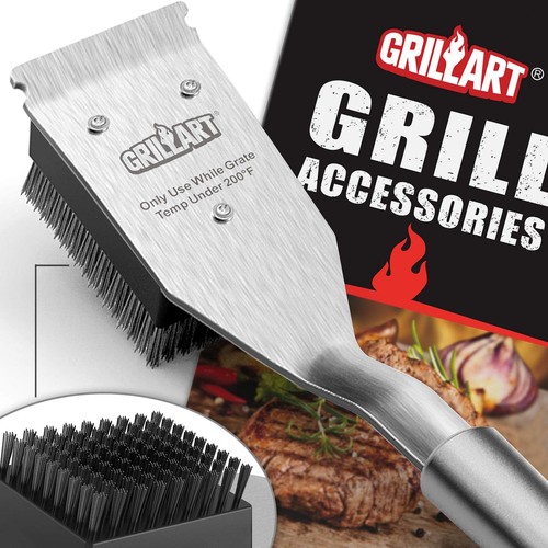 Grillart grill brush and - grillart,
