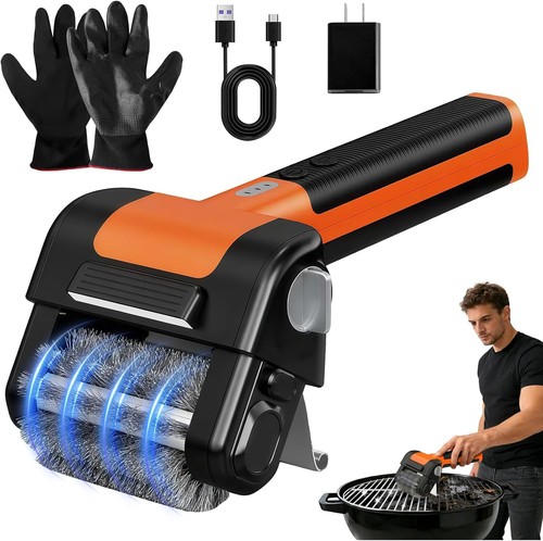 Electric grill brush for - electric,