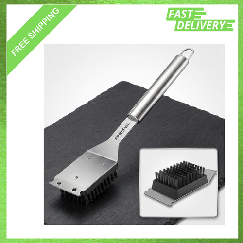 Grill brush and scraper - and,
