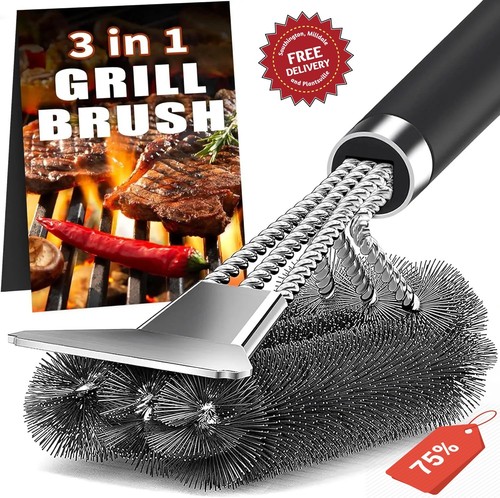 Stainless steel bristle - 16.5",