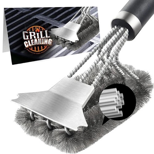 Bbq grill brush stainless - grill, brush,stainless