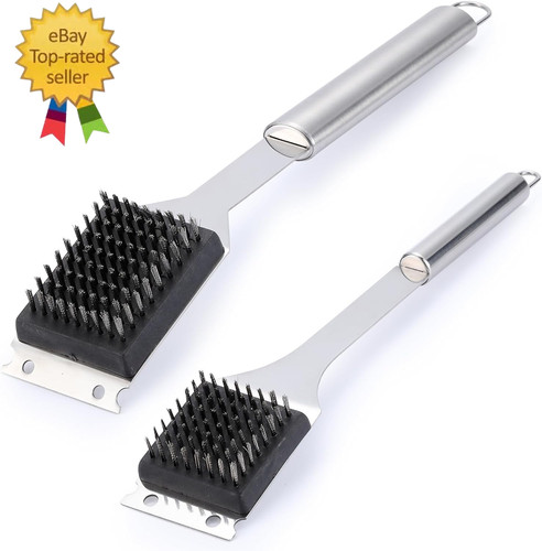 Pack grill brush and - 2,