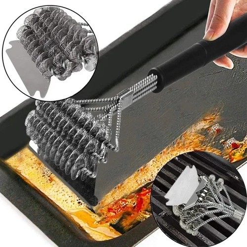Bbq grill brush stainless - bbq, brush,stainless