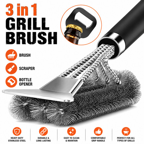 Grill brush and - brush,