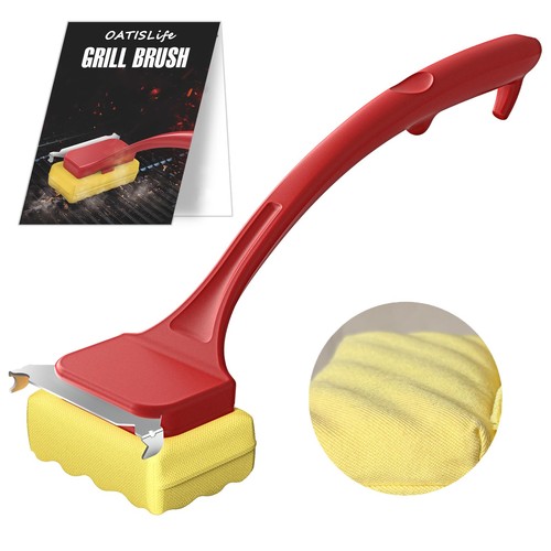 Grill brush for outdoor - for,