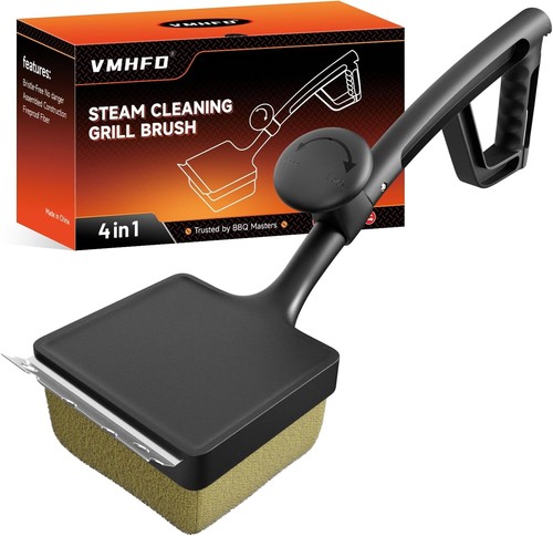 Grill brush and scraper - and,