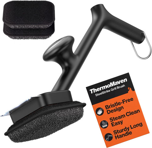 Bristle free bbq grill - bbq, brush