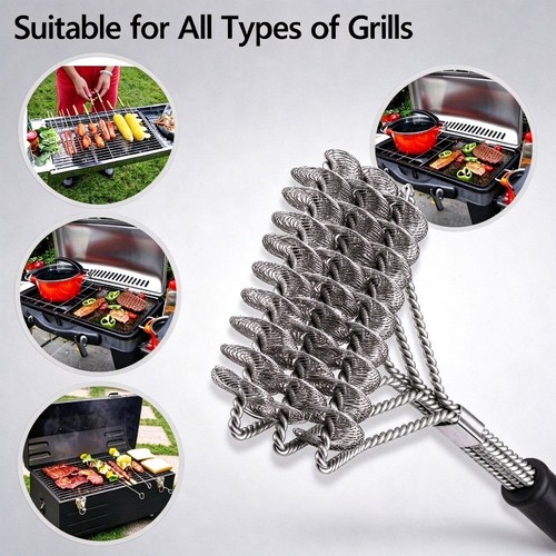 Bbq grill brush inch - grill,