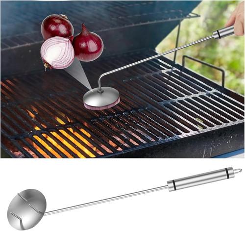 Onion holder grill brush bbq - grill, brush,