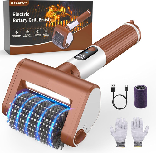Electric grill brush for - electric,
