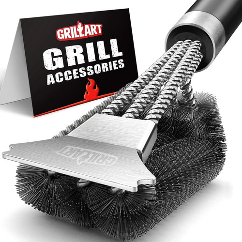 Grillart grill brush and - grill,
