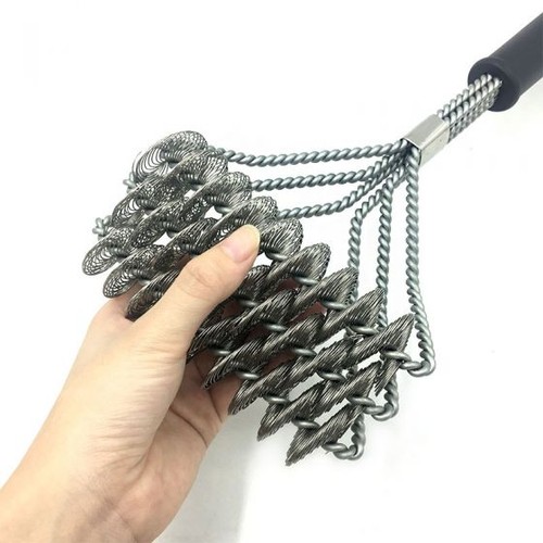 Bbq grill cleaning brush - bbq,