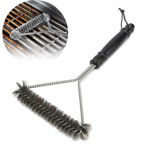 Bbq grill brush stainless - bbq, brush,stainless